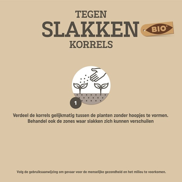 Pokon Slakkenkorrels | Pokon | 450 gram (Biologisch, 150 m²) 7077035100 K170115085 - 3
