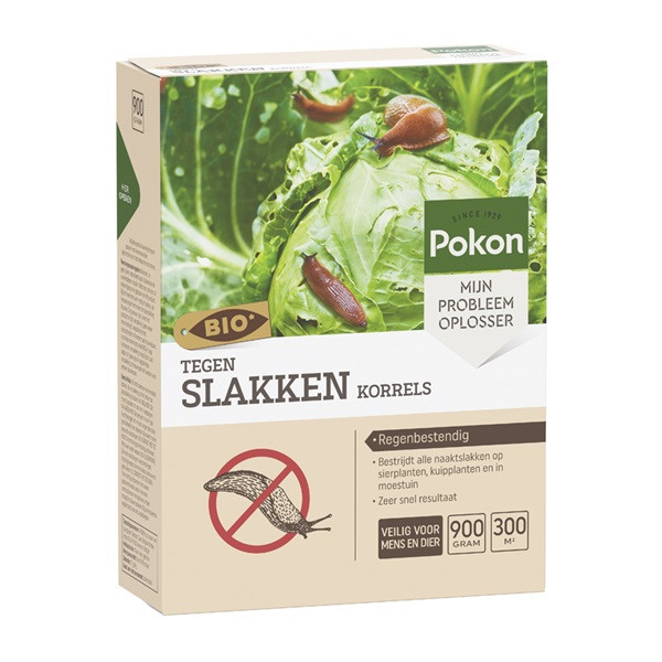 Pokon Slakkenkorrels | Pokon | 900 gram (Biologisch, 300 m²) 7077036100 K170115086 - 1