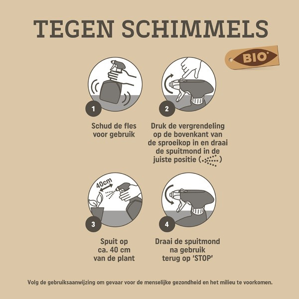 Pokon Spuitzwavel tegen meeldauw | Pokon | 800 ml (Gebruiksklaar, Biologisch) 7107006100 K170505181 - 4
