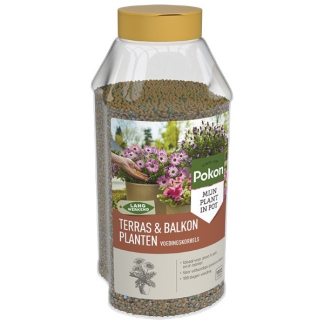 Pokon Terras- en balkonplanten voeding | Pokon | 1800 gram (Korrels) 7670415100 K170116003 - 