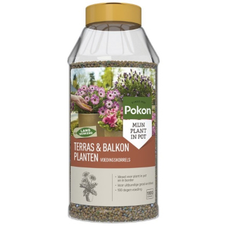 Pokon Terras- en balkonplanten voeding | Pokon | 1800 gram (Korrels) 7670415100 K170116003 - 