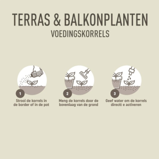 Pokon Terras- en balkonplanten voeding | Pokon | 1800 gram (Korrels) 7670415100 K170116003 - 