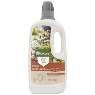 Pokon Terras- en balkonplanten voeding | Pokon | 1 liter (Bio-label) 7001818100 K170116181 - 