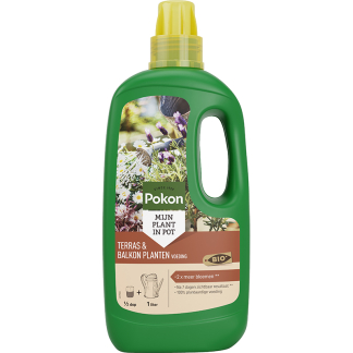 Pokon Terras- en balkonplanten voeding | Pokon | 1 liter (Bio-label) 7001818100 K170116181 - 3