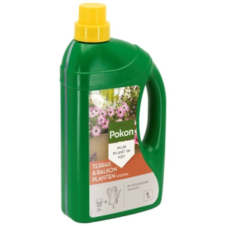 Pokon Terras- en balkonplanten voeding | Pokon | 1 liter (Vloeibaar) 7287818100 K170116007 - 