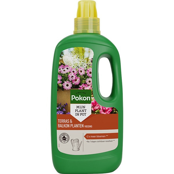 Pokon Terras- en balkonplanten voeding | Pokon | 1 liter (Vloeibaar) 7287818100 K170116007 - 1