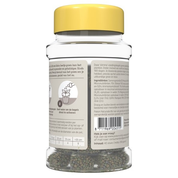 Pokon Terras- en balkonplanten voeding | Pokon | 40 stuks (Kegels) 7651803100 K170116001 - 3