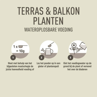 Pokon Terras- en balkonplanten voeding | Pokon | 500 gram (Wateroplosbaar) 7115678100 K170116005 - 