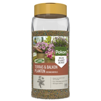 Pokon Terras- en balkonplanten voeding | Pokon | 800 gram (Korrels) 7670412100 K170116002 - 