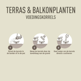 Pokon Terras- en balkonplanten voeding | Pokon | 800 gram (Korrels) 7670412100 K170116002 - 