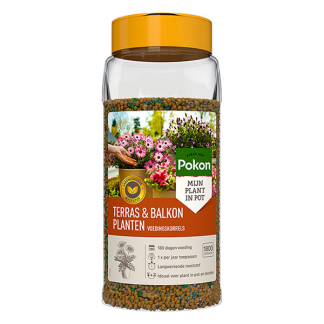 Pokon Terras & balkon plantenvoeding | Pokon | 1800 gram (Voedingskorrels) 724109 K170115894
