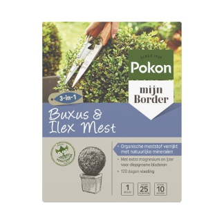 Pokon Tuinmest | Pokon | 25 planten (Buxus, Ilex, 1 kg) 7180788100 K170116126 - 