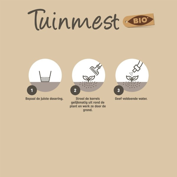 Pokon Tuinmest | Pokon | 5 kg (Universeel, 50 m², Bio-label) 7599564400 7599813400 K170115703 - 4