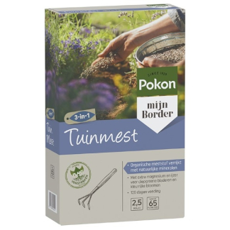 Pokon Tuinmest | Pokon | 65 planten (Border, Organisch, 2.5 kg) 7641799100 K170116125 - 