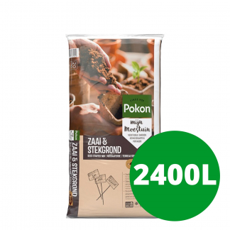 Pokon Zaai- & stekgrond pallet | Pokon | 2400 liter (Bio-label) 7938602101-120 Q170116155 - 2