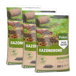 Pokon bio gazongrond | 90 liter (Turfvrij)  D170116179 - 1