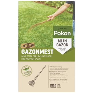 Pokon bio gazonmest | 30 m² (2 kg) 7687799400 C170116012 - 