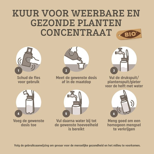 Pokon bio kuur voor weerbare en gezonde planten | 500 ml (Concentraat) 7033036100 C170112314 - 4