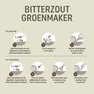 Pokon bitterzout groenmaker (Poeder, 25m², 500 gram) 7644678100 C170115056 - 4