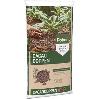 Pokon cacaodoppen | 40 liter (Natuurlijk) 722328 C170505348 - 2