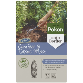Pokon conifeer & taxus voeding (Organisch, 2.5 kg) 7182799100 C170116172 - 
