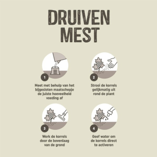 Pokon druiven mest | 1 kg (Organisch, Korrels) 7628788100 C170115053 - 