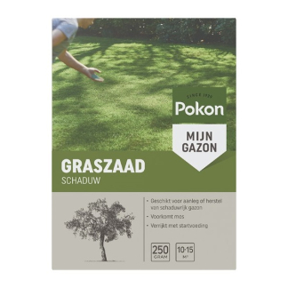 Pokon graszaad schaduw | 10 - 15 m² (Aanleg en herstel, 250 gram) 7685411100 C170115059 - 