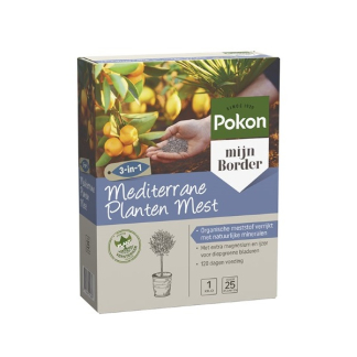 Pokon mediterrane planten mest (Organisch, 1 kg) 7184788100 C170116134 - 1