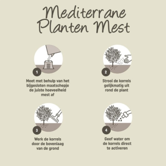 Pokon mediterrane planten mest (Organisch, 1 kg) 7184788100 C170116134 - 