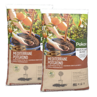 Pokon mediterrane potgrond bio | 60 liter  V170116146 - 