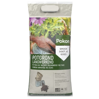 Pokon potgrond | 10 liter (Meststof, Langwerkend) 7921608100 C170115694 - 