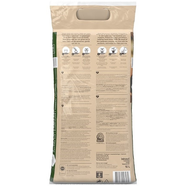 Pokon potgrond | 10 liter (Universeel, Bio-label, Turfvrij) 7202010122 7990601400 7990608400 C170115695 - 3