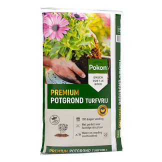 Pokon potgrond | 20 liter (Universeel, Premium, Turfvrij) 724050 A170115878 - 2