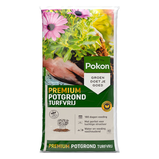 Pokon potgrond | 40 liter (Universeel, Premium, Turfvrij) 724051 A170115879 - 1