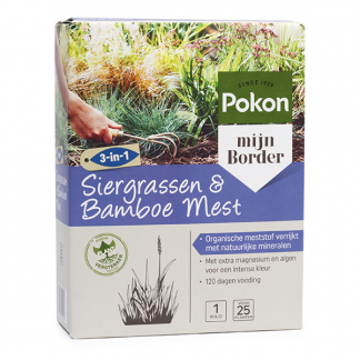 Pokon siergrassen & bamboe mest | 1 kg 7202010016 C170112311 - 1