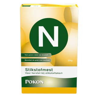 Pokon stikstofmest | Pokon | 2 kg (Korrels, Universeel) 7679678100 A170115896