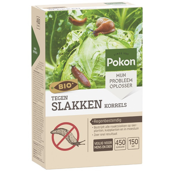 Pokon tegen slakken | 450 gram (Biologisch, Korrels, 150 m²) 7077035100 C170115085 - 1