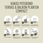 Pokon terras & balkon planten kokos potgrond compact | 20 liter 7202110206 C170115634 - 4