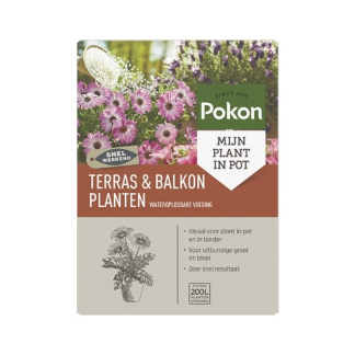 Pokon terras & balkon planten wateroplosbare voeding (500 gram) 7115678100 C170116005 - 