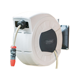 Polet Wandslangenbox | Polet | 25 meter (Incl. koppelstukken, sproeilans en tuinspuit, Vergrendeling) 731025 K170116759 - 1