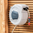 Polet Wandslangenbox | Polet | 25 meter (Incl. koppelstukken, sproeilans en tuinspuit, Vergrendeling) 731025 K170116759 - 2
