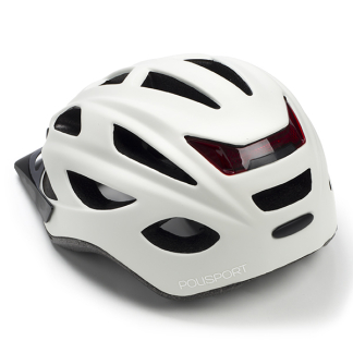 Polisport Fietshelm | Polisport | City Go (Maat L, Uniseks, Wit) RH3600 K170404524 - 2