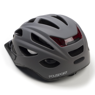 Polisport Fietshelm | Polisport | City Go (Maat M, Uniseks, Grijs) RH3595 K170404521 - 2