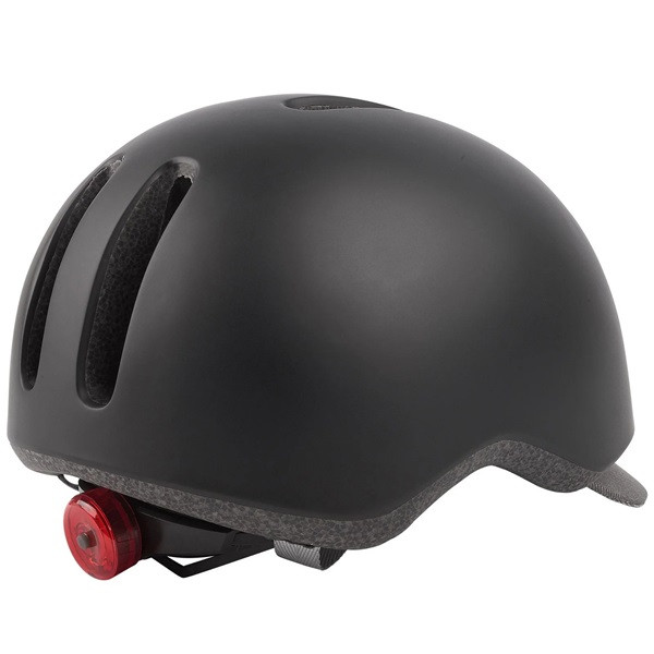 Polisport Fietshelm | Polisport | Commuter | Maat M (Uniseks, led, Zwart/grijs) RH3607 K170404517 - 2