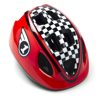 Polisport Kinderhelm | Polisport | Race (Maat XS, Rood/Zwart) RH3098 K170404592 - 