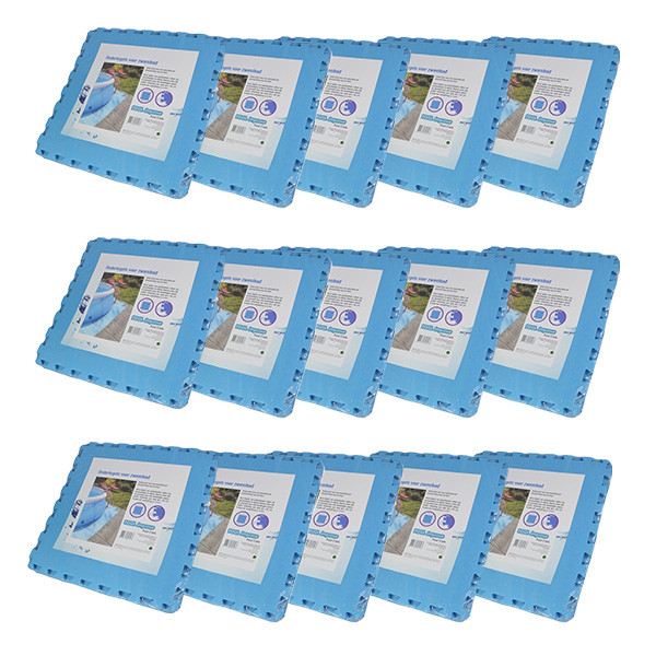 Pool Improve Ondertegels zwembad | Pool Improve | 50 x 50 x 0.4 cm (Blauw, 120 stuks)  W170115234 - 1