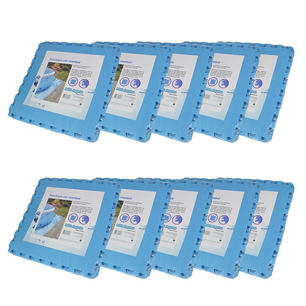 Pool Improve Ondertegels zwembad | Pool Improve | 50 x 50 x 0.4 cm (Blauw, 80 stuks)  V170115234 - 1