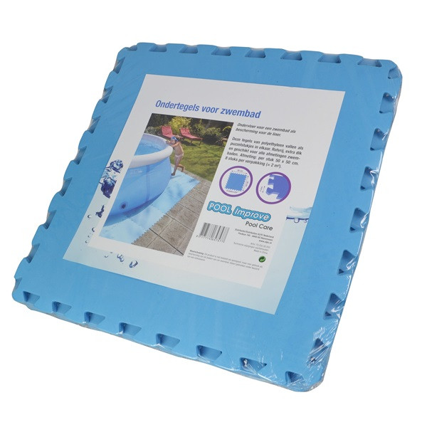 Pool Improve Ondertegels zwembad | Pool Improve | 50 x 50 x 0.4 cm (Blauw, 8 stuks) 7025038050 K170115234 - 1