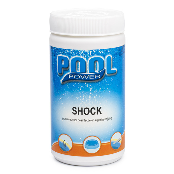 Pool Power Chloorshock | Pool Power | 1 kg (Snel oplosbaar) 7010012119 A170115174 - 1