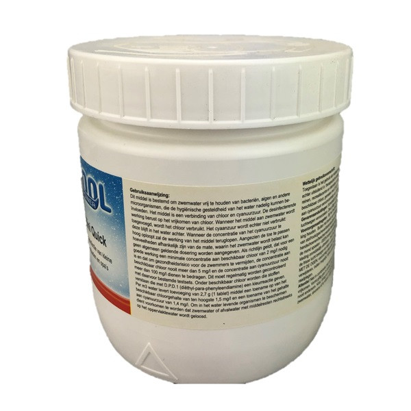 Pool Power Chloortabletten | Pool Power | Snel oplosbaar (2.7 gram, 180 stuks) 7010012153 K170115189 - 2